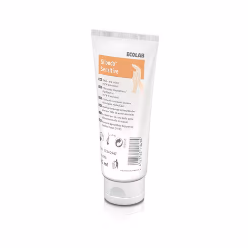 Lotion de soin pour les mains Silonda Sensitive - 50 tubes de 100 ml