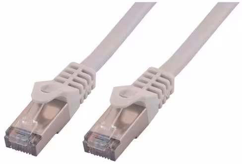 Câble RJ45 Catégorie 6 F/UTP blindé - 10 m - MCL - gris
