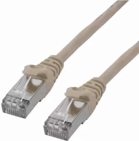 Câble RJ45 Catégorie 6 F/UTP blindé - 5 m - MCL - gris