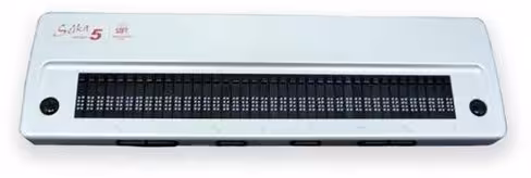 Plage braille sans clavier intégré 40 cellules 8 points - Seika V3 - USB