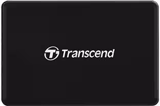 Lecteur multicartes externe USB 3.0 - micro-USB et USB-C Transcend RDC8 - Noir
