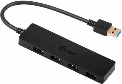 Hub USB 3.0 i-tec U3HUB404 - 4 ports - câble USB 20 cm