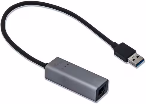 Adaptateur USB-A mâle vers RJ45 femelle i-tec U3METALGLAN