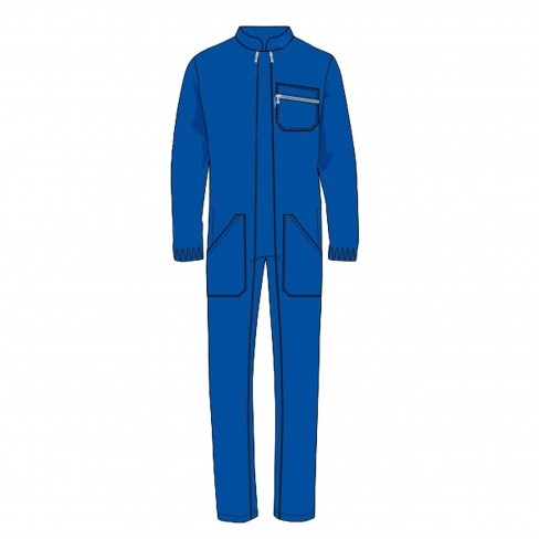 Combinaison 2 zips CP - Cepovett - 65 % coton 35 % polyester - taille au choix - vert US - 300 g/m2