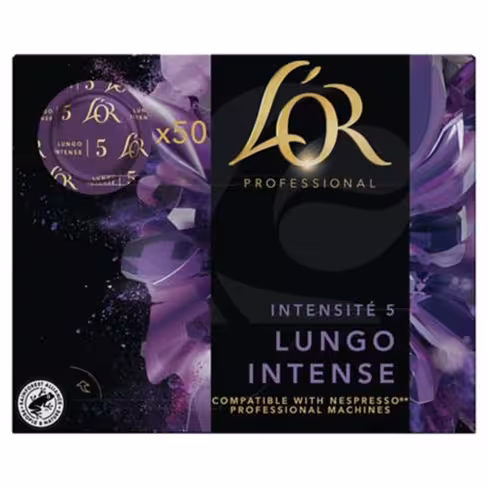 Café L'Or lungo intense 5 - paquet de 50 capsules