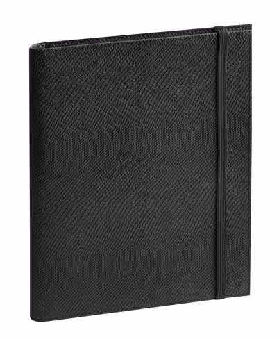 Agenda mensuel Exacompta All in 2 EasySlim Kaa - 2025 15 x 21 cm - noir