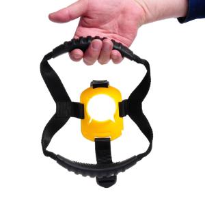 Poignée de bouteille DURAN GL 45 petit PP jaune complet