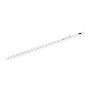 Pipette graduées, sodocalcique AR, grad bleues, type 1, Classe AS, certif de lot, 2 ml x 12