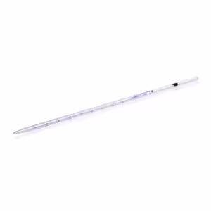 Pipette graduées, sodocalcique AR, grad bleues, type 2, Classe AS, certif de lot, 2 ml x 12
