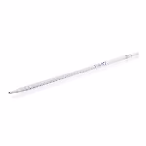 Pipette graduées, sodocalcique AR, grad bleues, type 3, Classe AS, certif de lot, 25 ml x 6