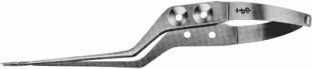 Porte-aiguille pour microchir. droit 200 mm
