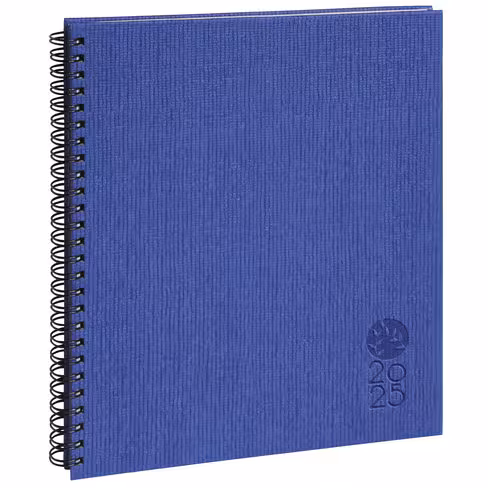 Agenda semainier Exacompta Eurotime 22W Forever 2025 18,5 x 22,5 cm - bleu