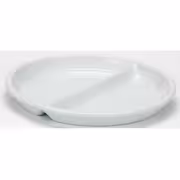 Assiette régithermie 2 compartiments - Ø 23 cm - lot de 12