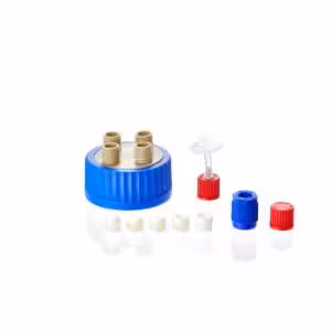 Capuchon à visser GLS 80 avec 4 raccords de tube joint epdm ronds x2