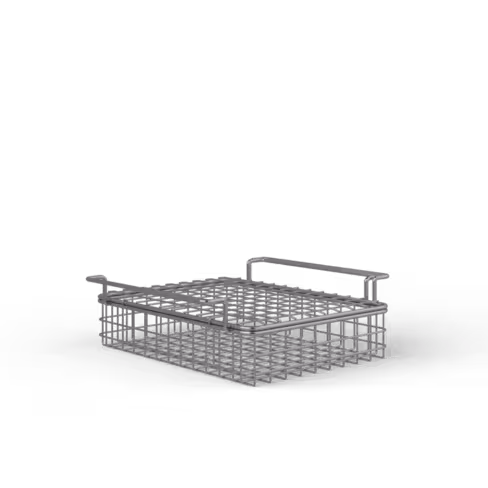 Panier pour grands instruments - ex: bouchons - dim: - l. 300 x p. 230 x h. 65 mm - hors montage