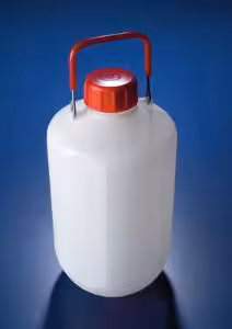 Bonbonne hexa PE avec bouchon vissant 2 poignées avec robinet 50 L