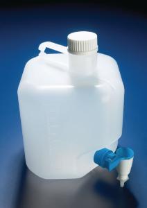 Bonbonne PP, 20 L, avec poignée et robinet