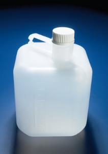 Bonbonne PP sans robinet 10 L côté 360 haut. 280 avec poignée