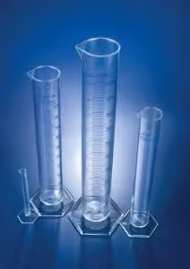 Eprouvette grad.s sérigraphiées bleu TPX 250ml CLASSE A avec certificat x 2