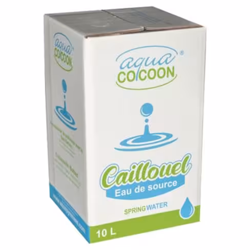 Boite de 10l eau de source Aquacocoon