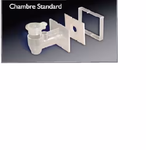 CONS-Chambre CYTOPAD simple rapide + bouchon (x48)