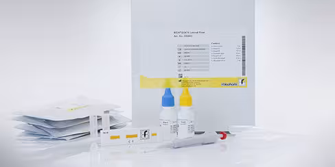 Tests rapides sur selles. pour la détection des toxines a et b de clostridium difficile. 1 kit