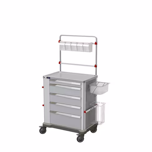 Chariot à plâtre préconfiguré