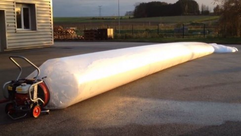 Gaine PEBD (polyethylene basse densité) d.95cm pour adaptateur mousse longueur environ 35 m