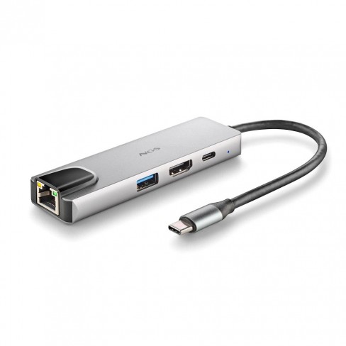 Station d'accueil USB-C - NGS - Multiports 4 en 1