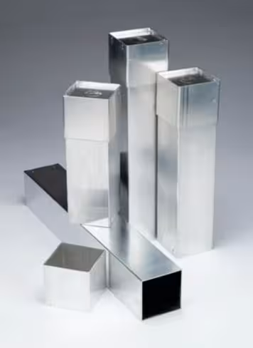 Boîte de stérilisation carrées en acier inox pour pipettes 340mm