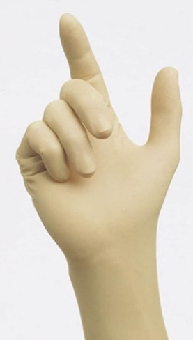 Gant de protection en caoutchouc non poudrés MC Semperguard Semperclean taille 7,5 x50