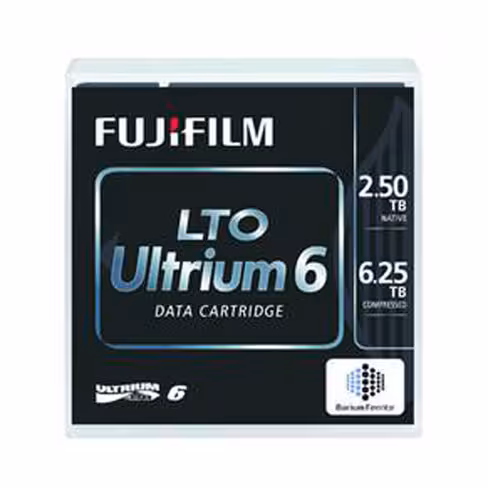 Cartouche LTO-6 - Fuji Ultrium - 2,5 - 6 To pour lecteur de bande - non étiquetée - par lot de 20