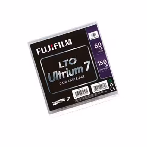 Cartouche LTO-7 - Fuji Ultrium - 6 - 15 To pour lecteur de bande - non étiquetée - l'unité