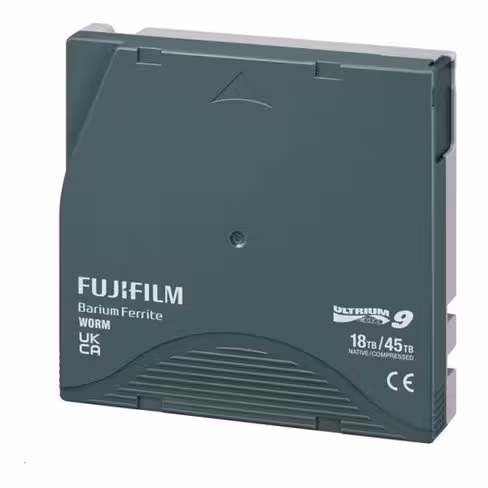 Cartouche LTO-9 - Fuji Ultrium - 18 - 45 To pour lecteur de bande - non étiquetée - l'unité