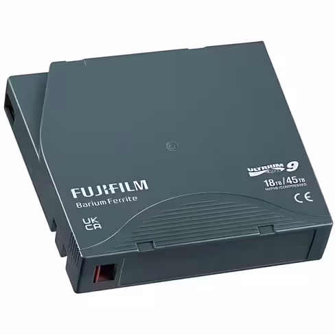 Cartouche LTO-9 - Fuji Ultrium - 18 - 45 To pour lecteur de bande - non étiquetée - par lot de 20