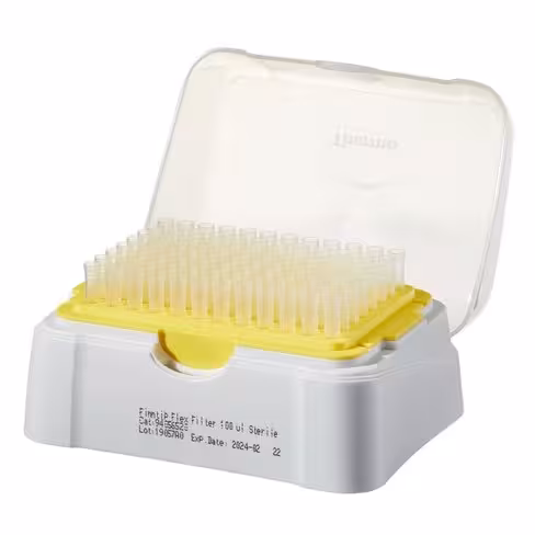Pointes de pipettes à filtre Finntip Flex 1-200 µl jaune, rack stérile x960