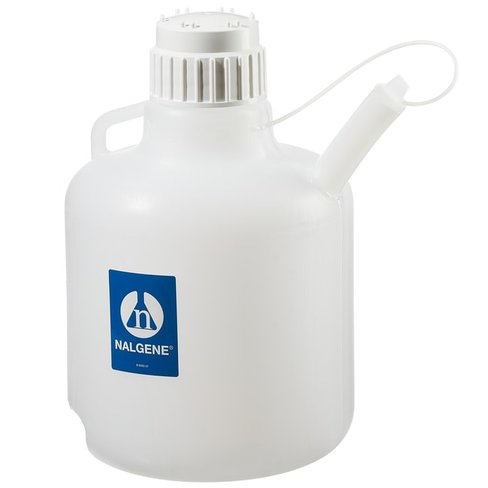 Bidon distributeurs de sécurité en PEBD Nalgene avec bouchon et bec verseur 10L