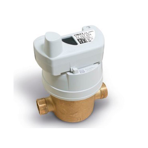 Compteur volumétrique Aquadis Cyble5IoT LORA - DN15 - l.170 - R500 - corps laiton équipé Cyble5IoT - Lot de 5