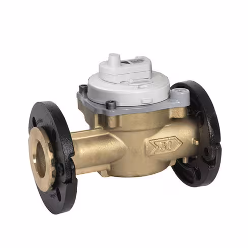 Compteur d'eau industriel Flostar - DN 50 - bridé 65 - l. 300 mm - R250 - Q3=25 m3/h - VM MID équipé Cyble 5 LORA