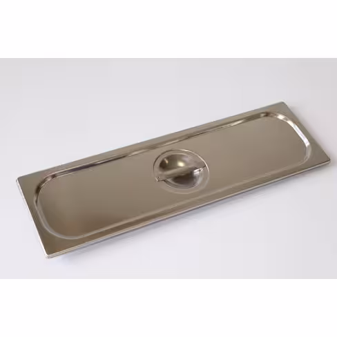 Couvercle autoclavable inox - 530 x 162 mm