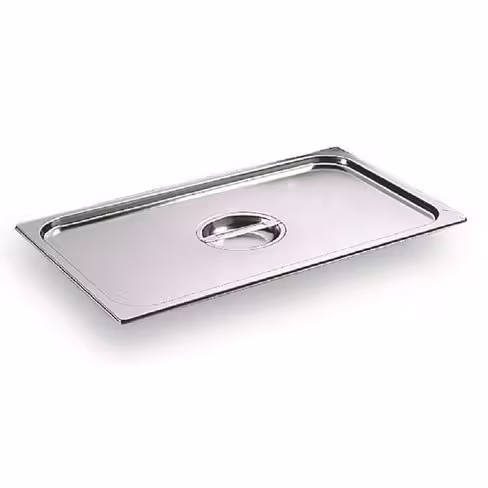 Couvercle autoclavable inox - 530 x 325 mm