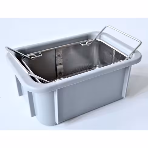 Set de pré-désinfection - 4 l - égouttoir inox