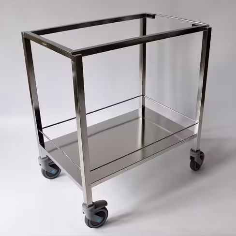 Chariot pour bac de pré-désinfection - 40 l - avec galerie