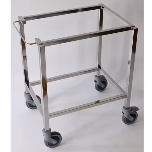 Chariot de décontamination sous paillasse - pour bac 600 x 400 mm