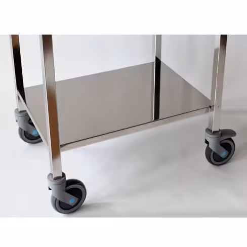 Tablette basse amovible - inox - pour chariot N.02 211/04