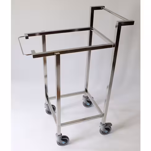 Chariot de décontamination déporté haut - pour bac 600 x 400 mm