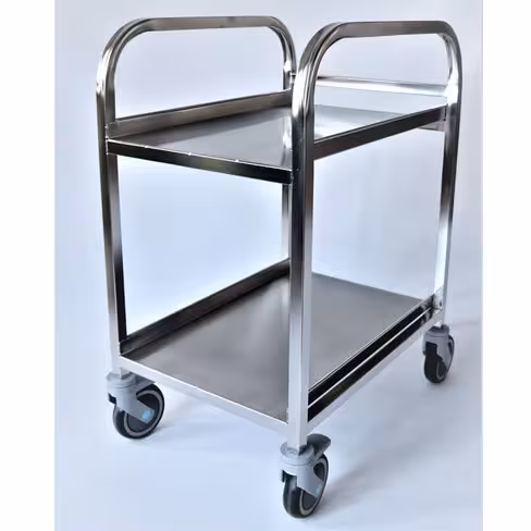 Chariot sous paillasse - charge lourde - pour bac 600 x 400 mm