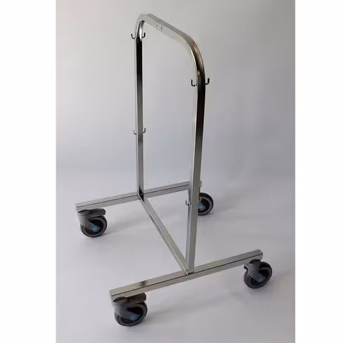 Chariot de transfert double face - 2 niveaux de crochets