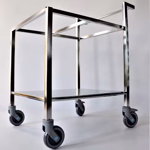 Chariot cycle prion double - pour bac 530 x 325 mm