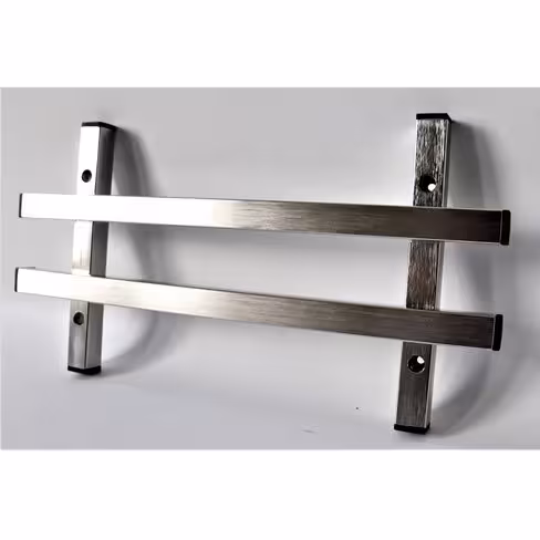 Support mural 2 niveaux - pour plaques d'identification